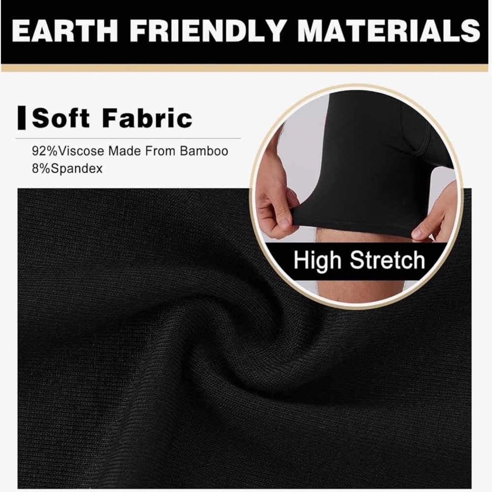 BAMBOO Men's Boxer Briefs - Picture 2 of 7